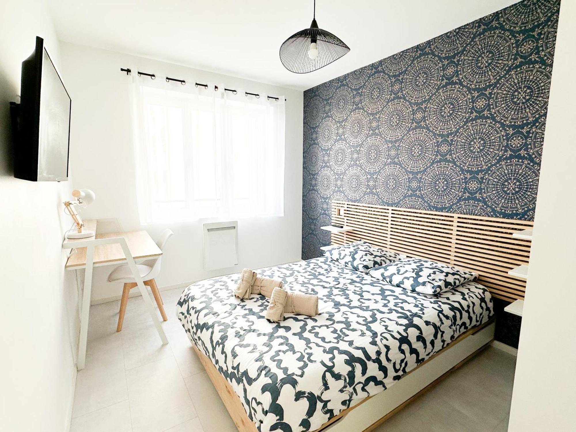 Coliving - Wifi - Tv - Proche Tram - L'escale Partagee Guest house *